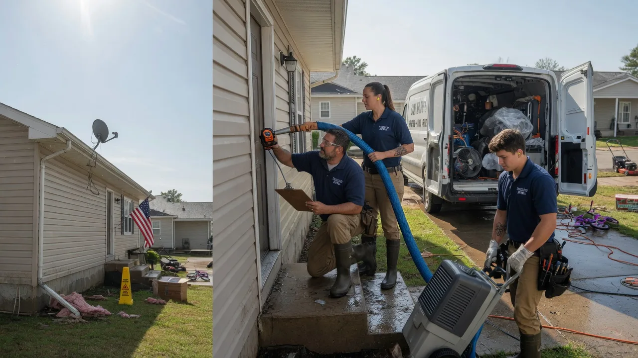 Ceiling Water Damage Restoration in Gilboa, WV near me